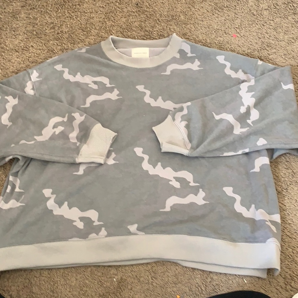 Camo sweater